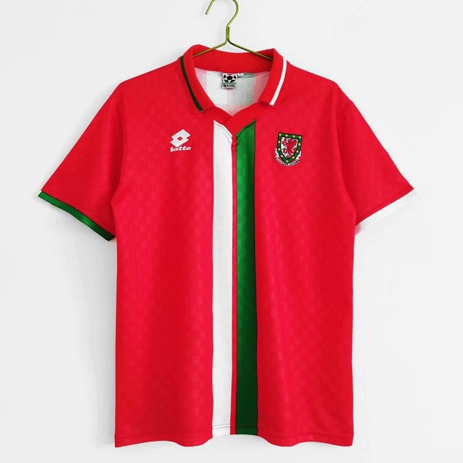 AAA Quality Wales 96/98 Home Soccer Jersey